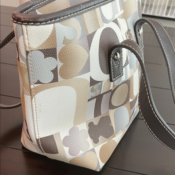Tous Women's Beige and Brown Patterned Tote Bag - Picture 8 of 8